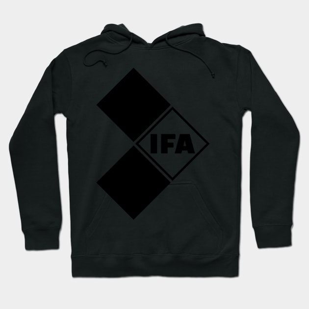 IFA Logo v1 (black) Hoodie by GetThatCar